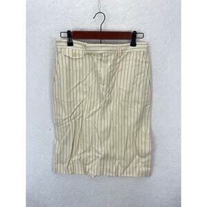 Ralph Lauren VTG Women's Wool‎ Striped Pencil Skirt Size 4